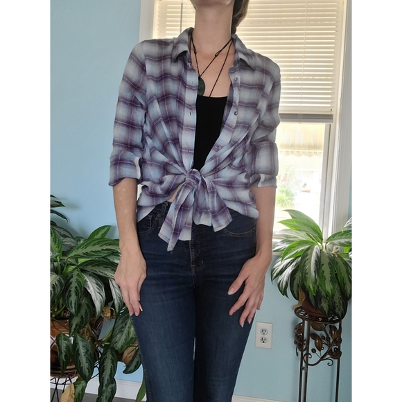 Free people gauze button up - Picture 5 of 12